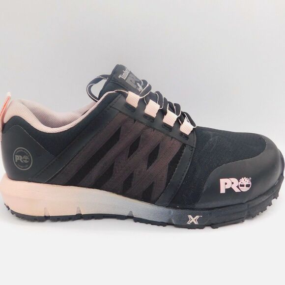 Women's Timberland Pro Comp Toe Radius MaxTRAX Work Shoes Size 8W - Picture 1 of 10